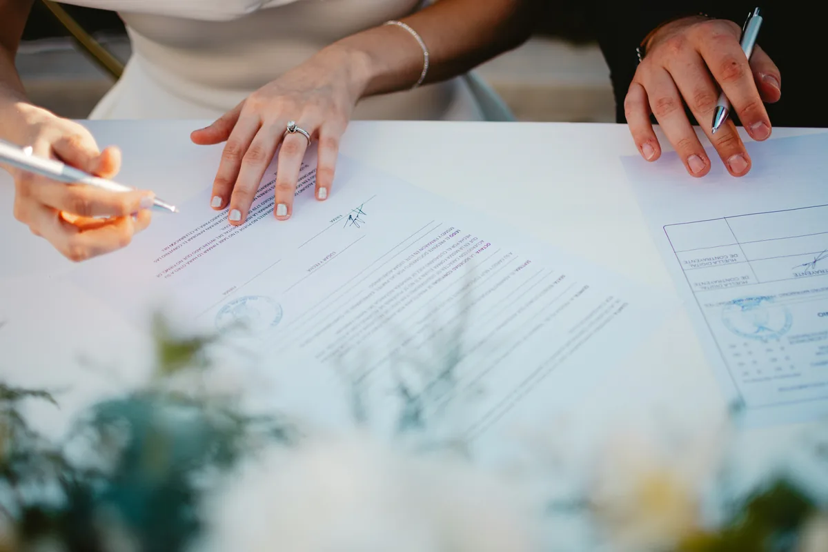 Wedding ceremony in Jacksonville